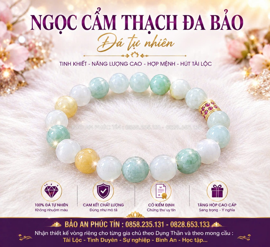 Ngọc Cẩm Thạch Đa Bảo
