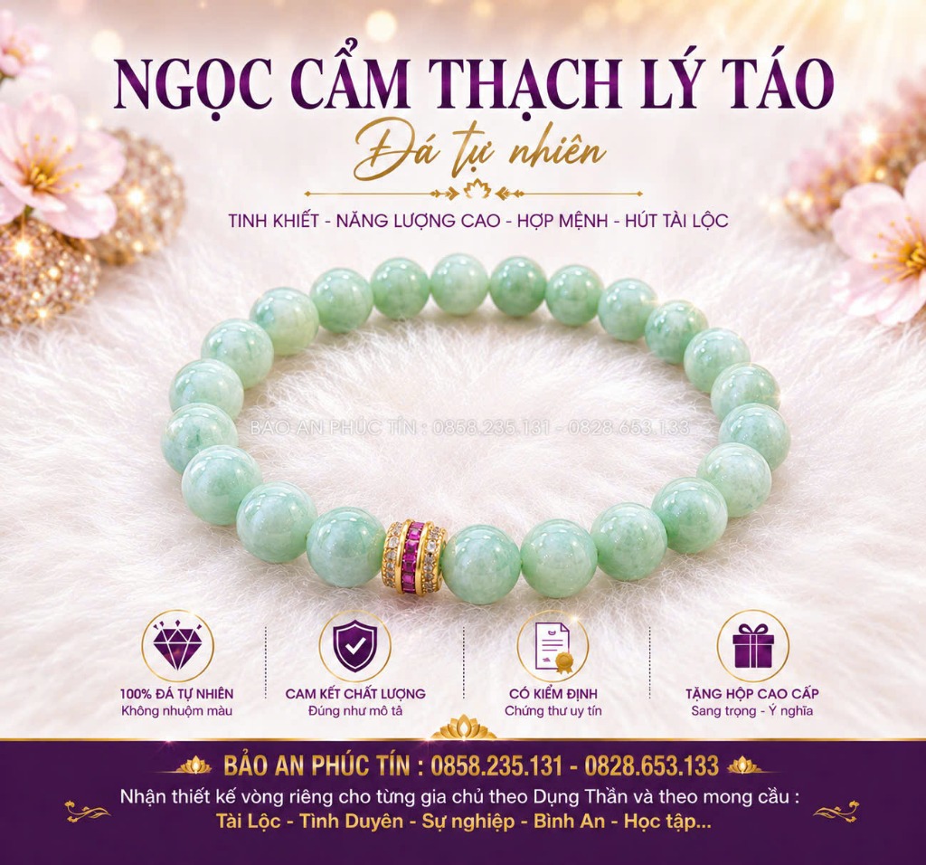 Ngọc Cẩm Thạch Lý Táo