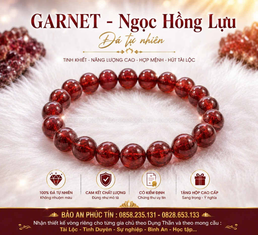 Garnet Ngọc Hồng Lựu