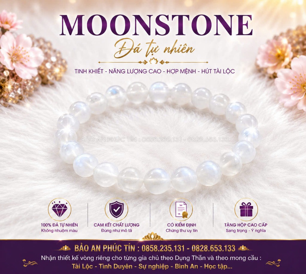 Moonstone Đá Mặt Trăng