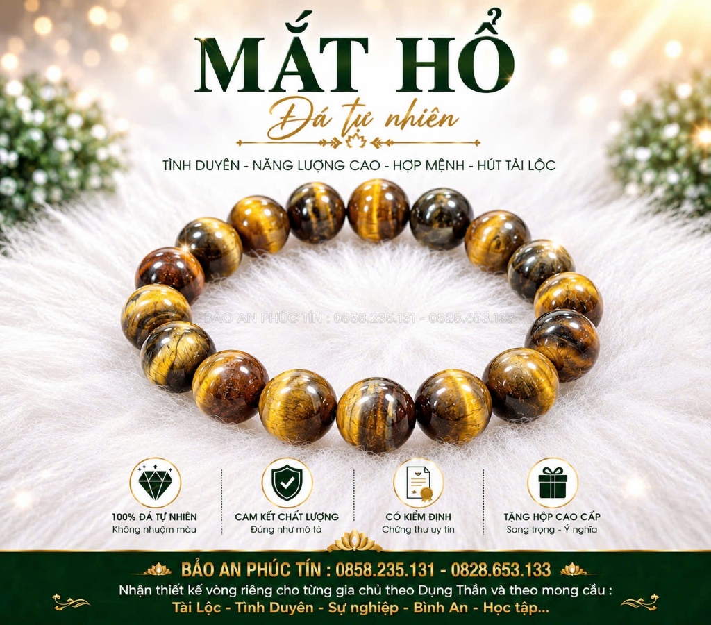 Mắt Hổ 10MM